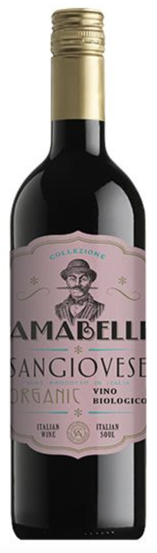 Amabelli Sangiovese Rubicone Organic Emilia Romagna