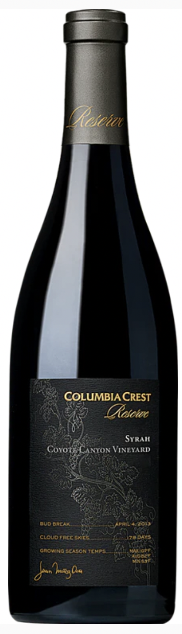 Columbia Crest Reserve Syrah Coyote Canyon Vineyard