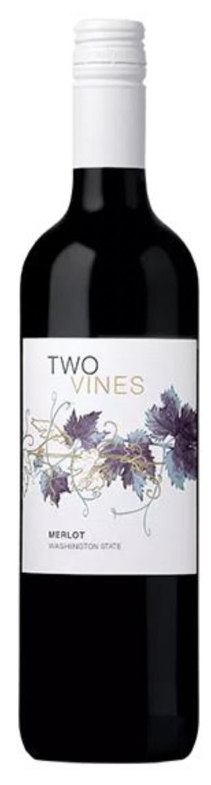 Two Vines Merlot Columbia Crest Washington State