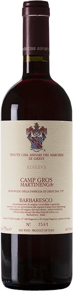 Marchesi di Gresy Barbaresco Riserva Camp Gros 