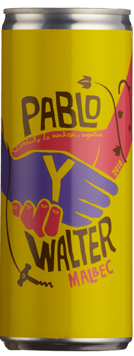 Pablo Y Walter Malbec 25cl Can