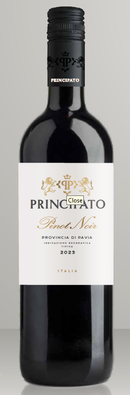 Principato Pinot Nero IGT Provincia di Pavia