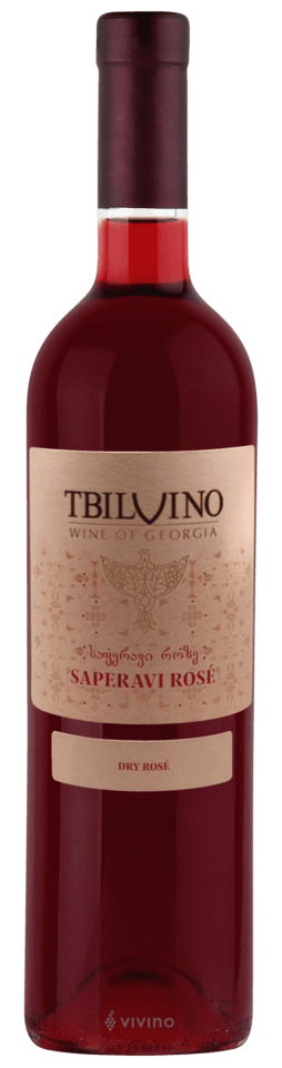 Tbilvino Saperavi Rose Georgia